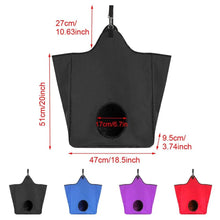Load image into Gallery viewer, Portable Slow Feed Hay Bag for Outdoor Horse Feeding - HorseCares® USA, UK