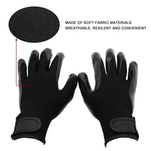 Load image into Gallery viewer, Hands On Grooming Gloves Black (Adult) - HorseCares® USA, UK

